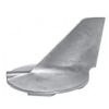 225 - 300 HK ZINK finne Martyr anode til Yamaha 61A-45371-00 Erstatter OEM nr: 61A-45371-00
