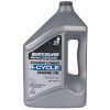 4-T Quicksilver olje 25W-40 til bensin inboard (4,0L) Ers. orgnr 92-858049K01