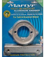 Martyr anode i Aluminum sett til Volvo Penta 280 SP Erst OEM: CM280KITA. CM280KITA