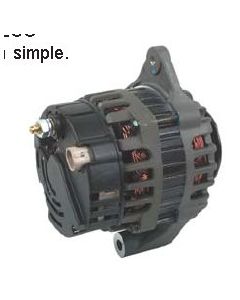 4,3 - 5 L Dynamo, generator for Volvo 65 AMP 12V. Delco tenning Original Generator Med intern regulator og en enkelt remskive. erstatter OEM nummer PH300-0036, Volvo: 3862612, BPS-300-0036