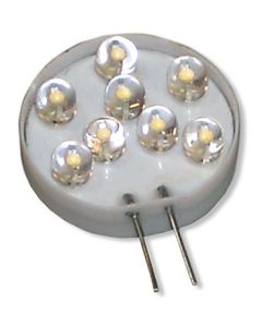 LED-pære med 12 led 12V 80mA - sokkel G4 1 stk i pakken Erst OEM: AM529422