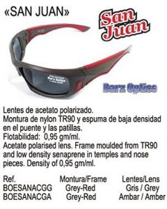 Solbriller SAN JUAN GR AMBER