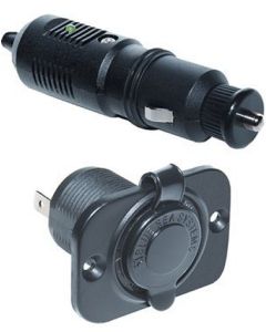 12V DC Plug and Dash Socket (PN 1010 og Erst. nr: BS1015