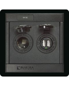PANEL 360 DC 12V SOCKET DUAL USB LADER Erst OEM: BS1478