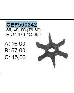 35 - 55 hk Impeller til Force Erst. nr: CEF500342. 47-F433065. CEF 500342. 47-F433065