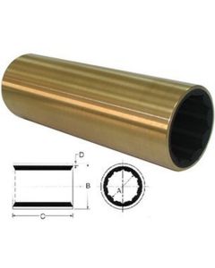 Cutlesslager laget av marine messing og nitrilgummi 30X45X120 MM Erst. nr: CEFMS030045. CEF MS030045