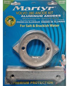 Martyr anode i Aluminum sett til Volvo Penta 280 SP Erst OEM: CM280KITA. CM280KITA