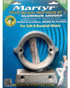 Martyr anode i Aluminum sett til Volvo Penta 290 DP Erst OEM: CM290DPKITA. CM290DPKITA