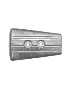 Aluminium Martyr skjoldanode (på toppen av finna) Volvo Penta til COLA SX-A Erst. nr: CM3883728A. Volvo: 3883728. 3888813