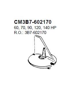 60 - 140 hk Martyr anode til Evinrude. Johnson. TOHATSU Erst. nr: CM3B7-602170. Tohatsu: 3B7-60217-0