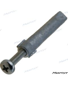 Aluminiumsanode Yamaha Erst OEM nr: CM62Y-11325-00A. Yamaha: 62Y-11325-00. 62Y1132500. Mercruiser: 826887M; Parsun: F25-02010005