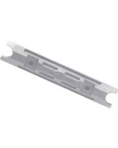 Aluminiums anode til Yamaha 50G. 55B. 60F. 70B. 75A. 75C. 80A. 85A. 90A F75. F80A. F80B. F100A. F100C. F100D. F115B. F130A Erst. nr: CM6H1-45251-02A. Yamaha: 6H1-45251-03. 6H14525102
