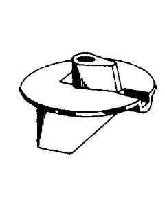 Martyr sinkanode til YAMAHA: 115 - 225 hk (V-4 - V6) (Counter rotation) Erst OEM: CM6K1-45371-00. Mercruiser/Mercury: 804014. 879607. Yamaha: 6K1-45371-00. 6K1-45371-00-00