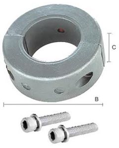 Martyr akselanode 1" Erst OEM: CMC-3