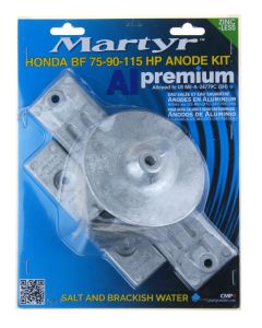 ALUMINIUM anodesett Honda BF75 --> BF115 Erst. nr: CMHBF75115KITA