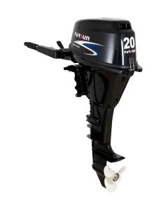 Parsun F20-EFI 20hk motor med lang stamme (L), manuell start og rorkult