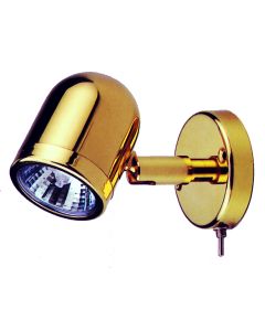 Vegglampe. 12V i messing Erst OEM: GS10219
