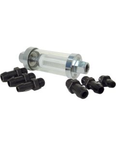 CLEAR VIEW bensinfilter/drivstoffilter KIT. 6. 8. 10 mm Erst OEM: GS30435