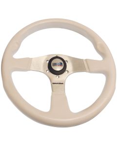 Hvitt ratt. laget i aluminium og PVC Erst OEM: GS41136