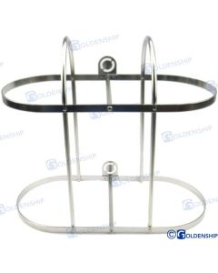 DOBBEL FENDERHOLDER SS. 2 * 30 CMS. Erst OEM: GS62107. 62107