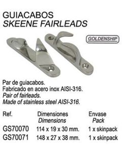 Halegatt. i rustfritt stål Erst OEM: GS70071