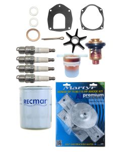 Servicesett Honda BF75A BF90A Erst OEM: REC06211-ZW0-505