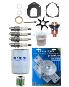Servicesett Honda BF75D BF90D Erst OEM: REC06211-ZY9-505