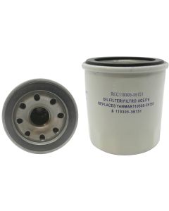 9 - 29 hk oljefilter til Yanmar Diesel - GM-YM-QM Series 9-29hp Erst. nr: REC119305-35151. Yanmar: 119305-35150. 119305-35151. 119305-35151-12. 119660-35150. 124450-35100. Westerbeke: 30220