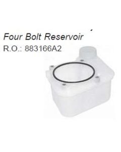 Trim Pump Reservoir til Mercruiser. Volvo Penta. OMC Erst OEM: REC883166A2. Volvo: 3861570. Mercruiser/Mercury: 883166A1. 883166A2