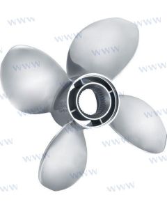 SOLAS Stålpropell til Yanmar ZT350. ZT370. Mercruiser med Bravo III. 3 blader BAKRE propell. HØYREGÅENDE propell SOLAS 1651-140-27 13 3/4X27" Erst OEM: SOL1651-140-27. SOLAS 1651-140-27