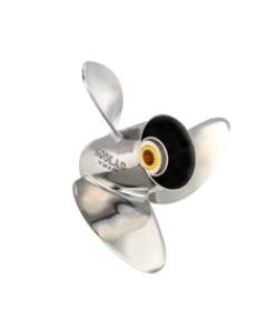 HR Titan 3 Stålpropell VENSTRE GÅENDE til til Suzuki. Yamaha. Nissan. Tohatsu 60 - 140 hk 13.9X21" Erst OEM: SOL3452-139-21. OMC/Johnson/Evinrude: 0777031. 5033957. 777031. SOLAS Propeller: 3452-139-21. Suzuki: 99105-0070L-22P