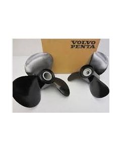originale aluminium duo propeller sett til Volvo Penta DP280 og 290 drev. J5. For diesel motor Erstatter OEM nr: 21924265, 854768 erstatter OEM nummer REC21924265, Volvo: 21924265, 852685, 853634, 854768, 854817